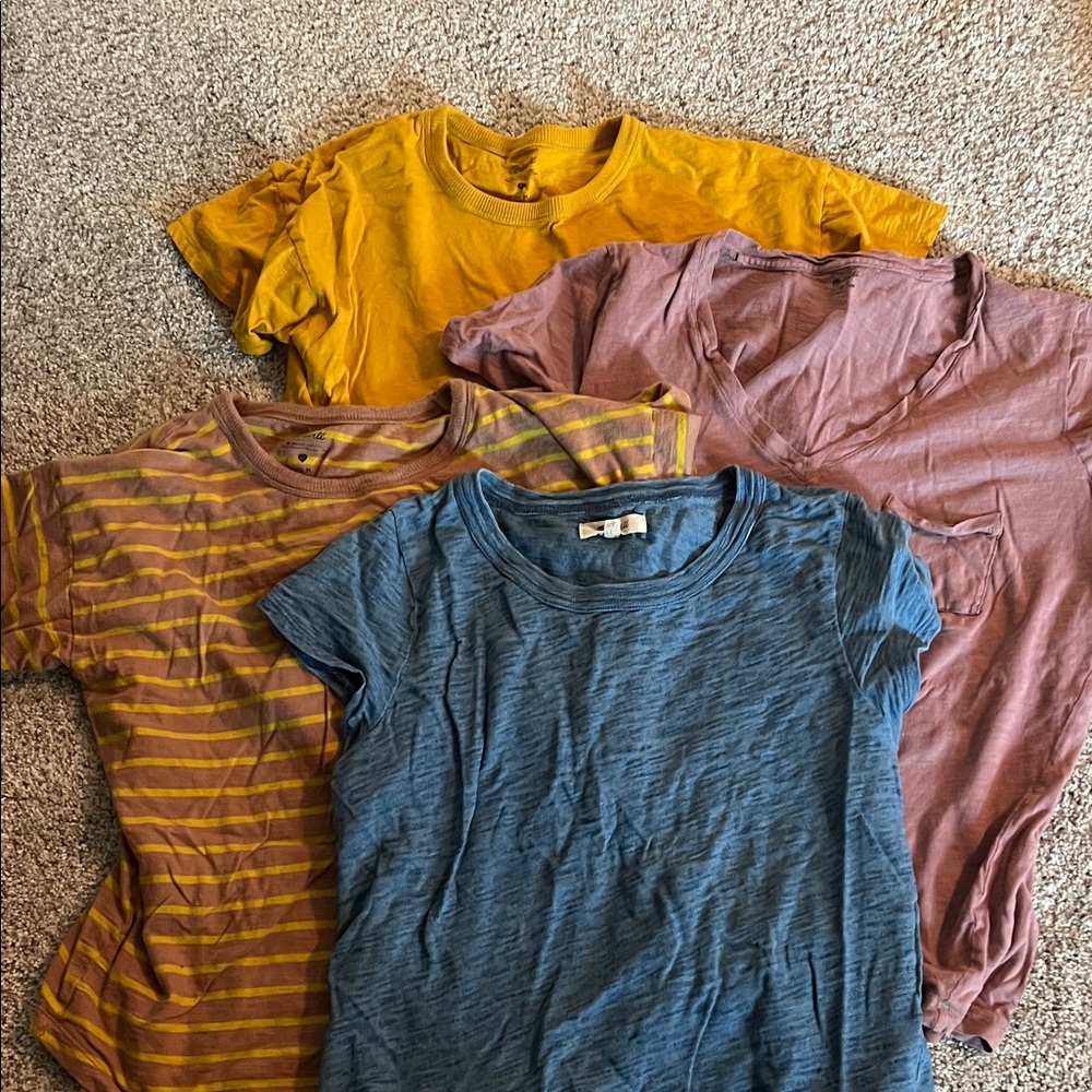 4 Madewell T-Shirt Set